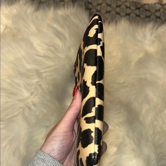 Coach Black and Tan Leopard Crossbody/Wristlet Set - Picture 13 of 13